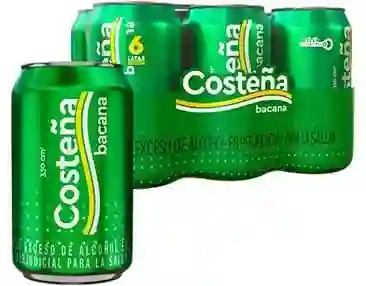 Cerveza Costeña Bacana X 330ml