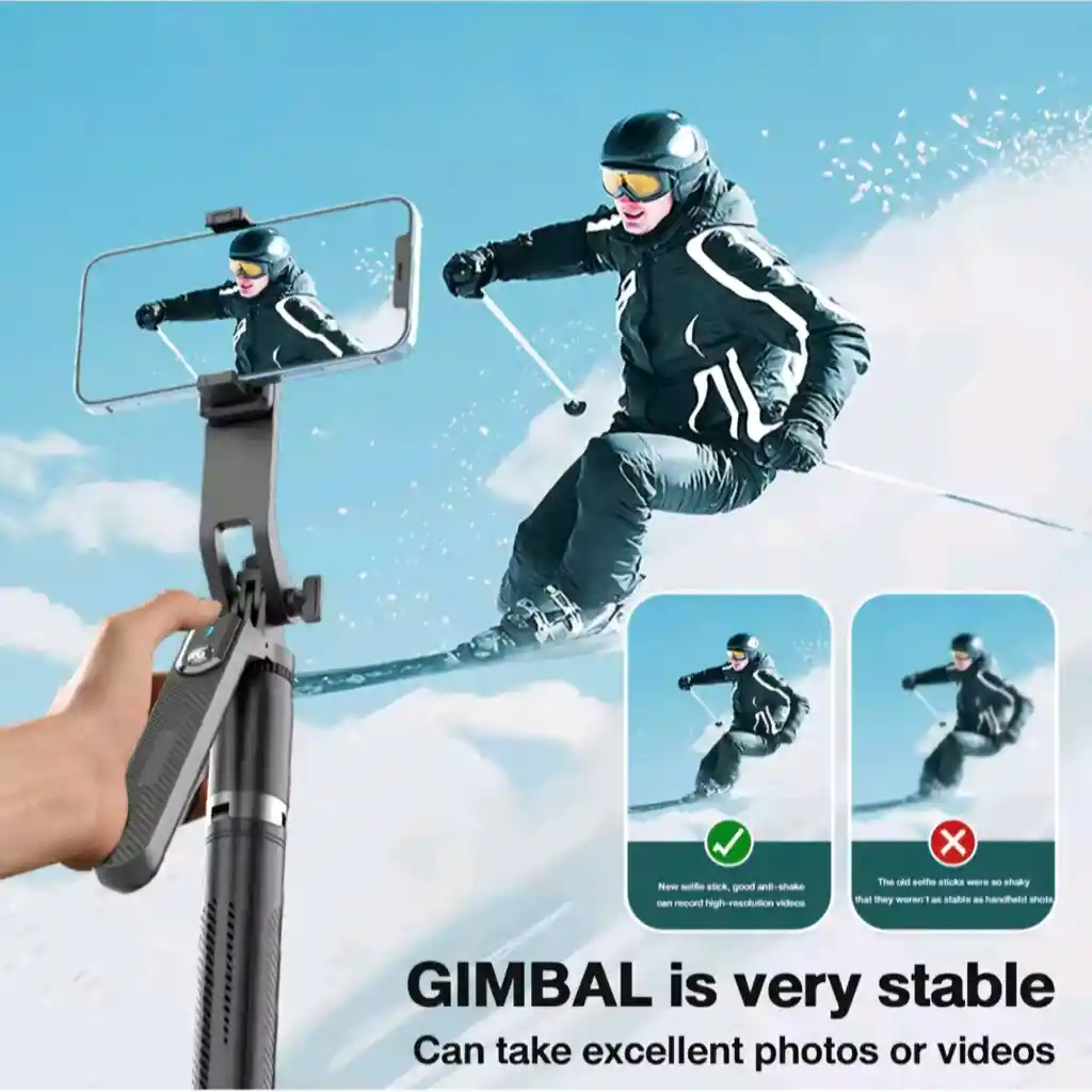 Tripode/selfie/gimba Profesional 176 Cm 3 en 1 P205