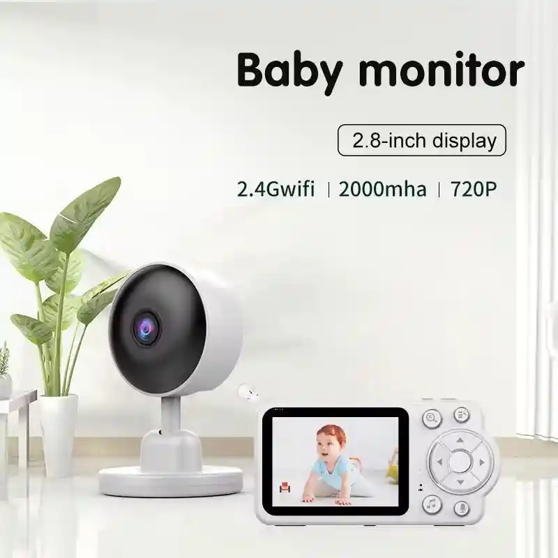 Monitor De Seguridad Para Bebé Nuevo Blanco