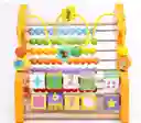 Juguete Abaco 3 En 1 Montessori Con Laberinto Y Matemático
