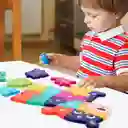 Rompecabezas Montessori Grande Con Numeración 20 Fichas