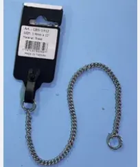 Cadena Tejido Corto 1.4mm X(35cm)plata