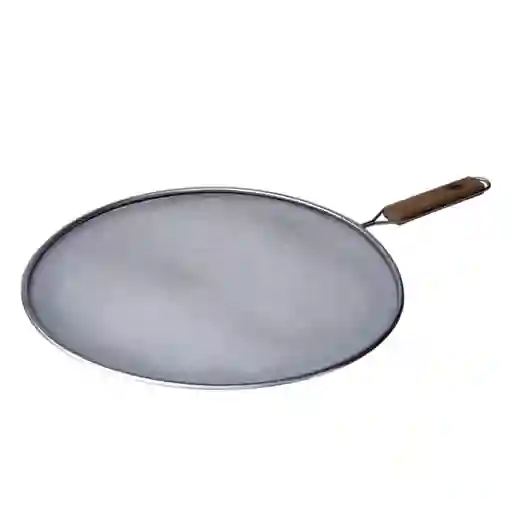Tapa Antisalpicaduras Ilko 29 Cm Con Mango De Madera