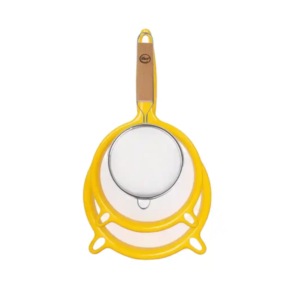 Set De Coladores Ilko De Plástico 18 Cm, 14 Cm Y 10cm