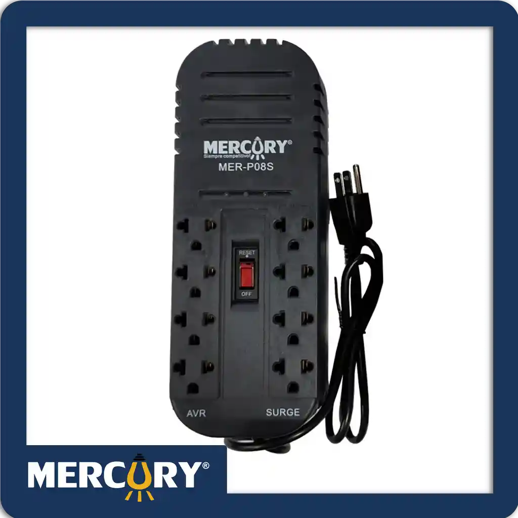 Regulador De Voltaje 8 Salidas 1000w 125v