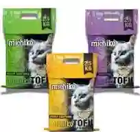 Arena Michiko Sanitaria Premium Tofu Ecológica 2.5kg Lavanda