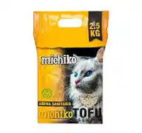Arena Michiko Sanitaria Premium Tofu Ecológica 2.5kg Lavanda