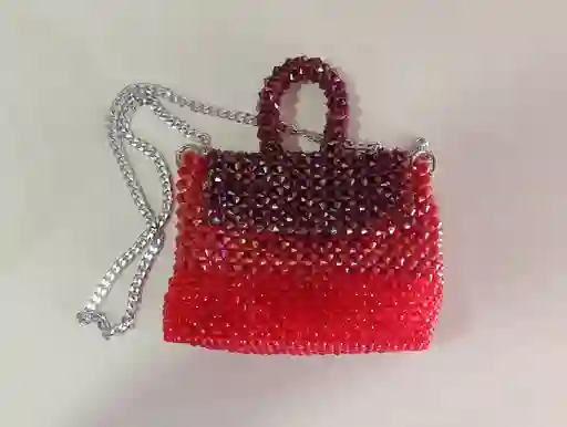 Bolso De Piedra Acrílica Medidas Aproximadas 20 Cm Ancho, 16 Cm Alto