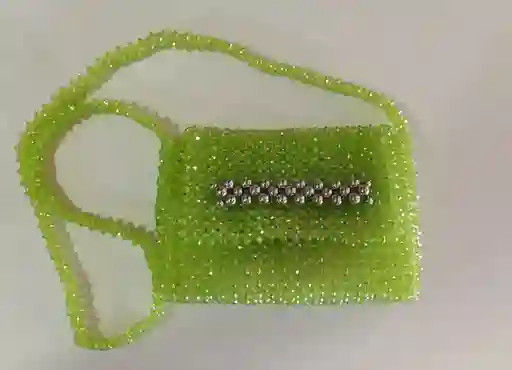 Bolso De Piedra Acrílica Medidas Aproximadas 20 Cm Ancho, 16 Cm Alto