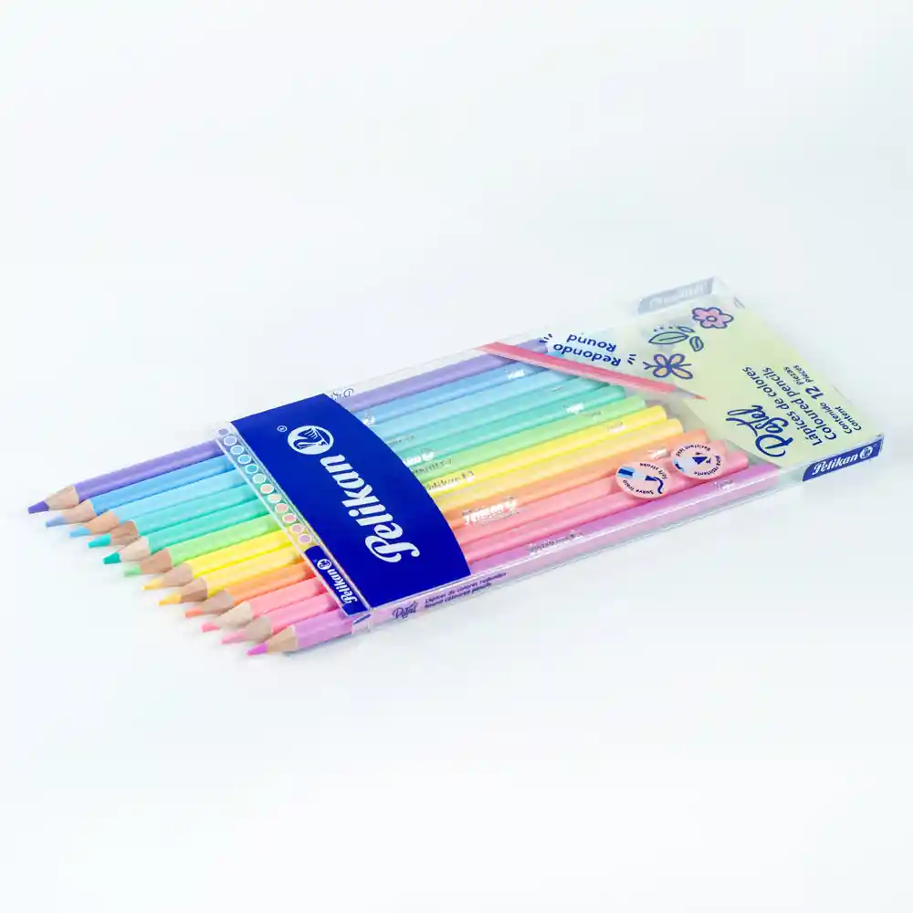 Color Pelikan X 12 Pastel Acetato.