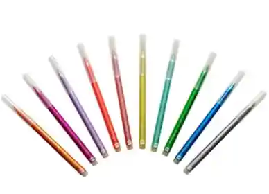Marcador Kiut Glitter X 10 Colores