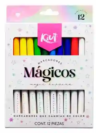Marcador Kiut Magicos X 12 Caja Blanca Norma