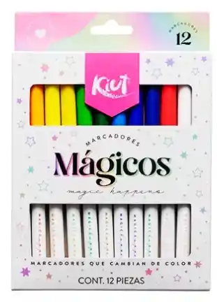 Marcador Kiut Magicos X 12 Caja Blanca Norma