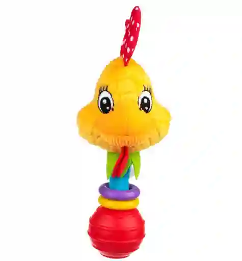 Juguete Sensorial Pillito Colgante Multicolor Para Bebés
