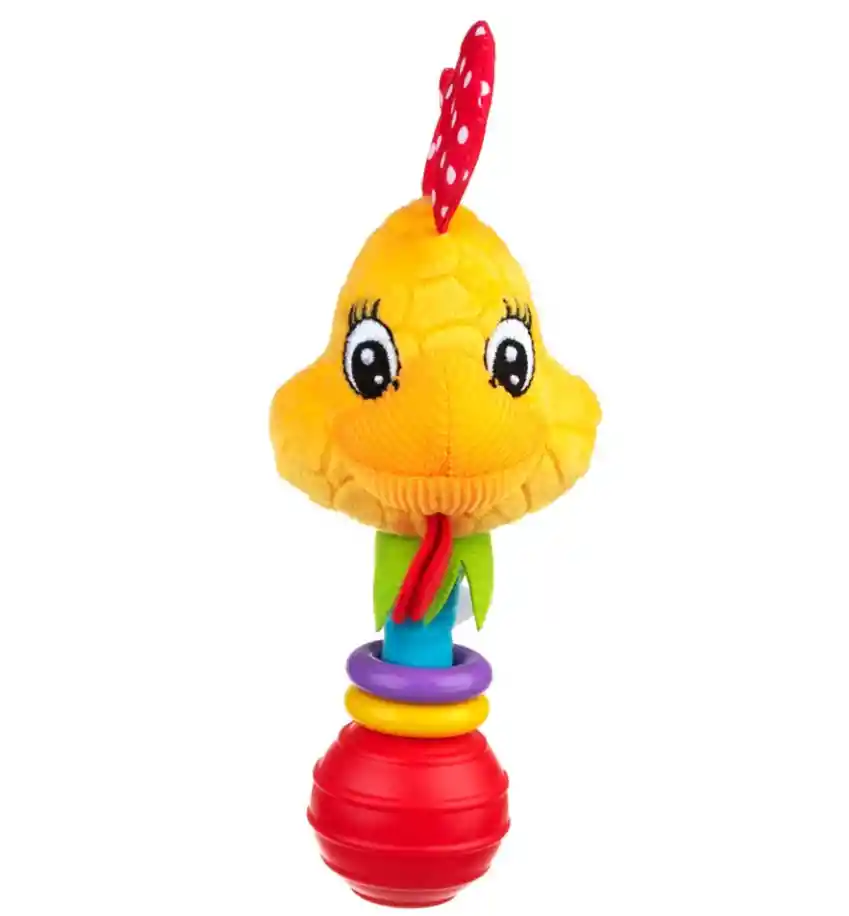Juguete Sensorial Pillito Colgante Multicolor Para Bebés