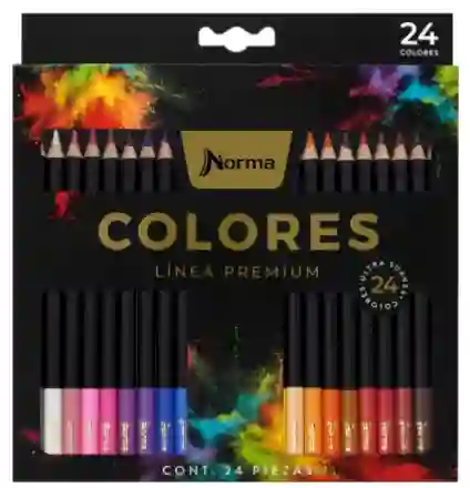 Color Norma X 24 Linea Premium Caja Negra.