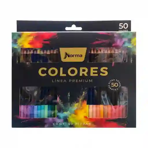 Color Norma X 50 Linea Premium Caja Negra