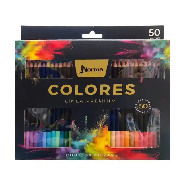 Color Norma X 50 Linea Premium Caja Negra