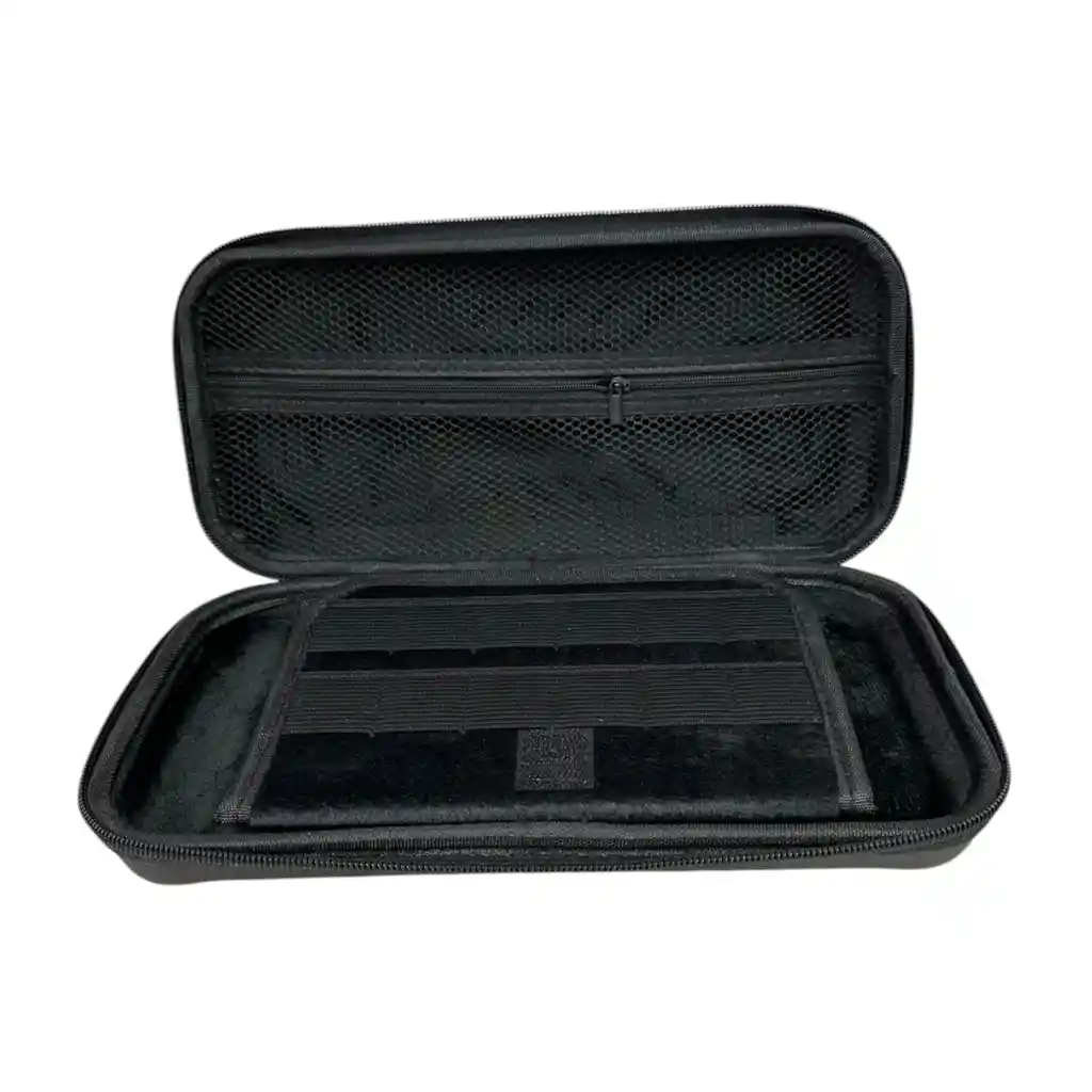 Estuche Con Relieve + Vidrio + 2 Grips Compatible Switch 2
