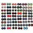 Estuche Con Relieve + Vidrio + 2 Grips Compatible Switch 2
