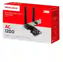 Adaptador De Red Pcie Mercusys Ma30e Wifi Bluetooth Ac1200