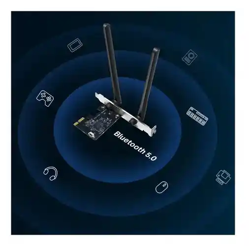 Adaptador De Red Pcie Mercusys Ma30e Wifi Bluetooth Ac1200