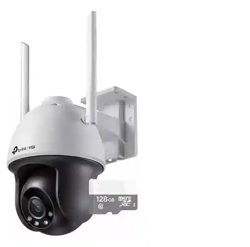 Cámara Ip Wifi Exterior Robótica Tp-link Vigi C540-w + 128gb