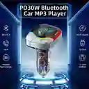 Modulador Carro Transmisor Fm Bluetooth Doble Puerto Usb 25w