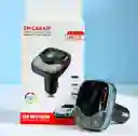 Modulador Carro Transmisor Fm Bluetooth Doble Puerto Usb 25w