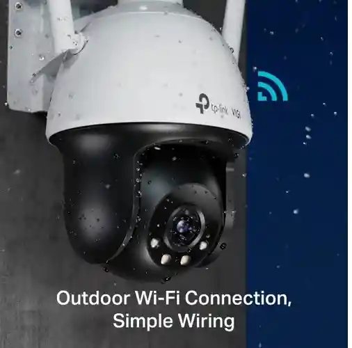 Cámara Ip Wifi Exterior Robótica Tp-link Vigi C540-w + 256gb