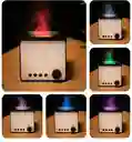 Parlante Humidificador Efecto Chimenea Bluetooth Portatil