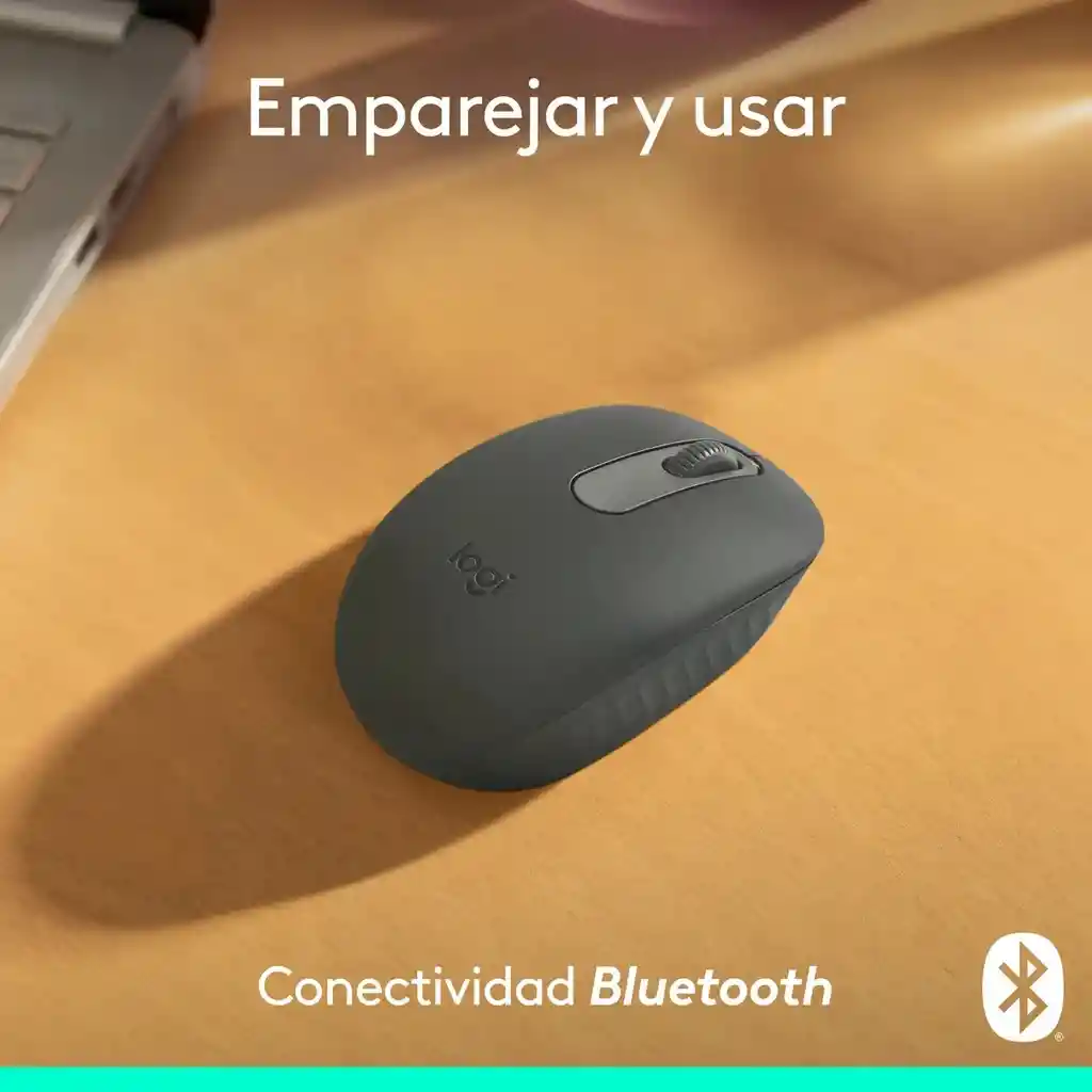 Logitech M196, Mouse Inalámbrico Bluetooth, Grafito
