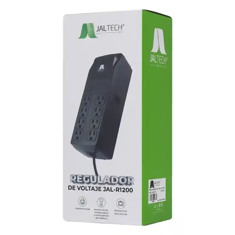 Regulador Jaltech R1200 8 Tomas