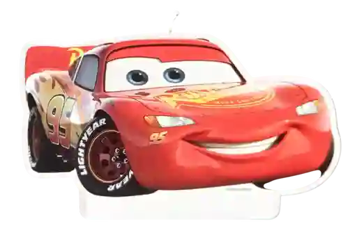 Vela Feliz Cumpleaños Niño Cars Rayo Mcqueen