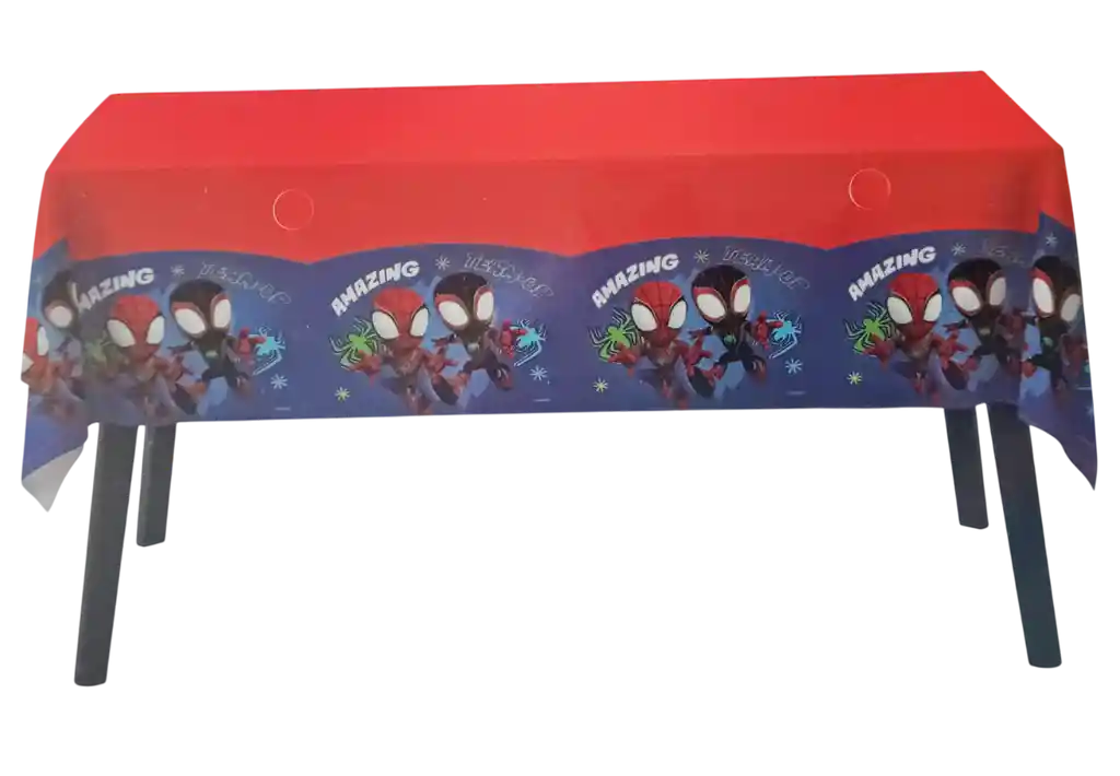 Mantel Para Fiestas Niño Spidey