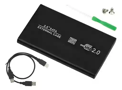 Caja Para Disco 2,0 Metalica