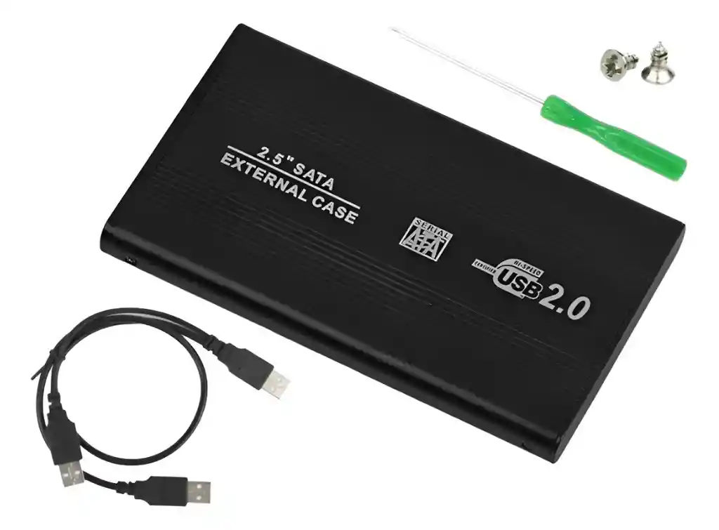 Caja Para Disco 2,0 Metalica