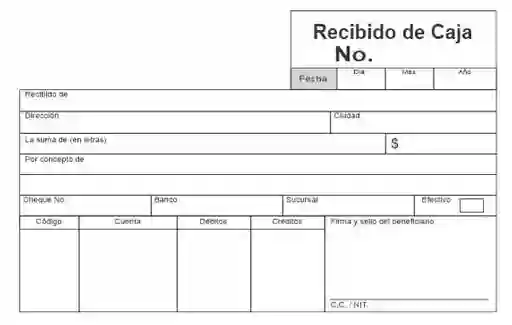 Recibos De Caja