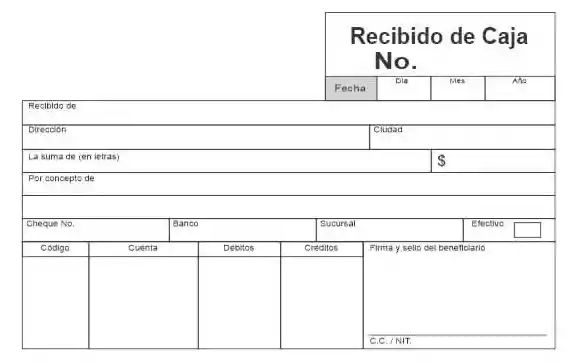 Recibos De Caja