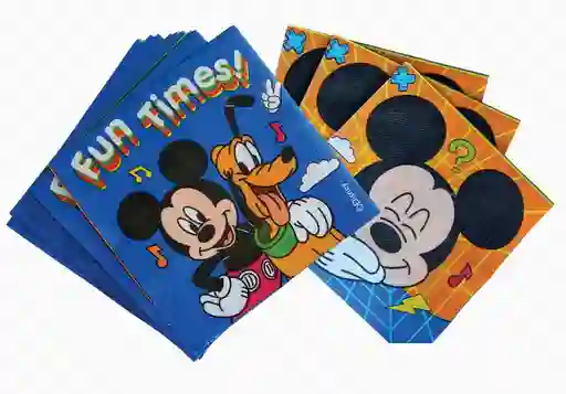 Servilletas Para Fiesta Mickey Mouse