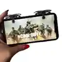 Gatillos Gamer Para Celular L R + 2 Pares De Dedales