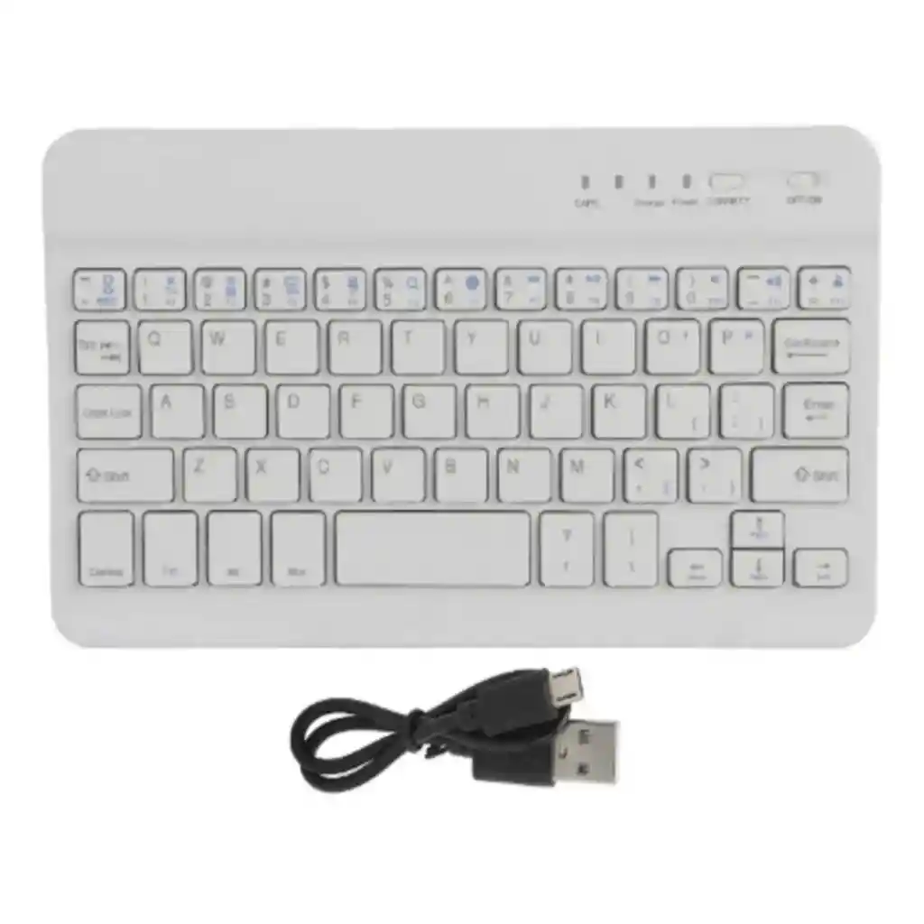Teclado Portátil Mini 59 Teclas Bluetooth Para Tablet-celulares