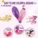 Juego Decoración De Cabello Con Lentejuelas Para Niñas