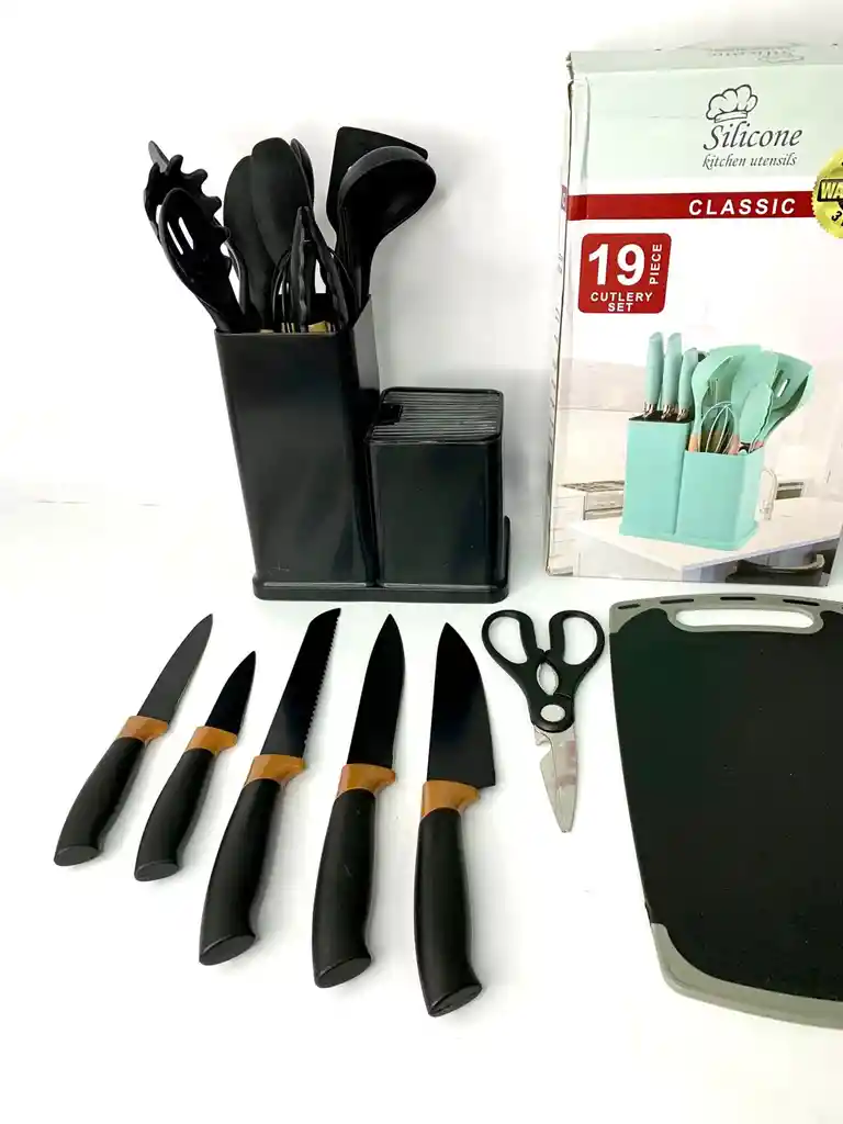 Set De Utensilios Para Cocina X19 Piezas