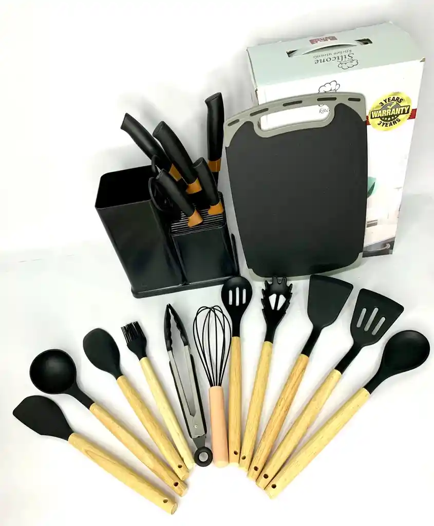 Set De Utensilios Para Cocina X19 Piezas