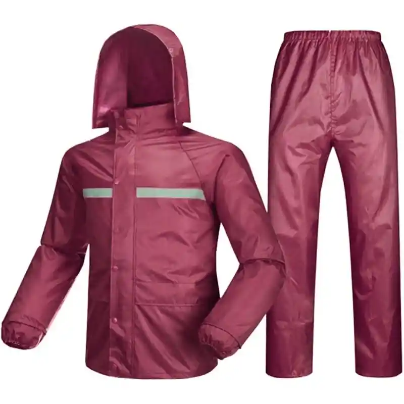 Impermeable 100% Sudadera Traje Conjunto Liviano Moto Mcedar