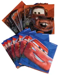 Servilletas Para Fiesta Cars Rayo Mcqueen