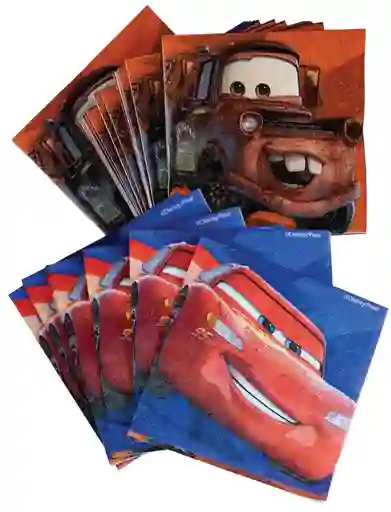 Servilletas Para Fiesta Cars Rayo Mcqueen