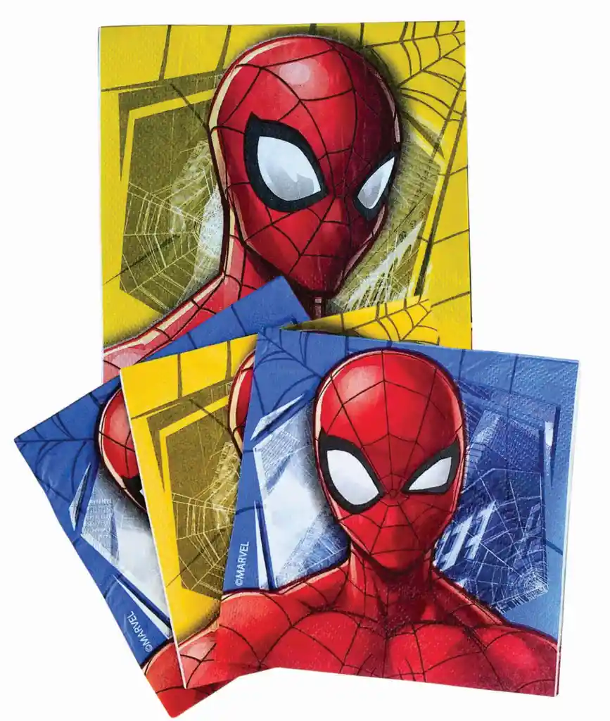 Servilletas Para Fiesta Spiderman