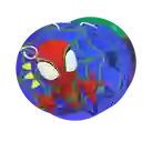 Letrero Feliz Cumpleaños Feston Spidey